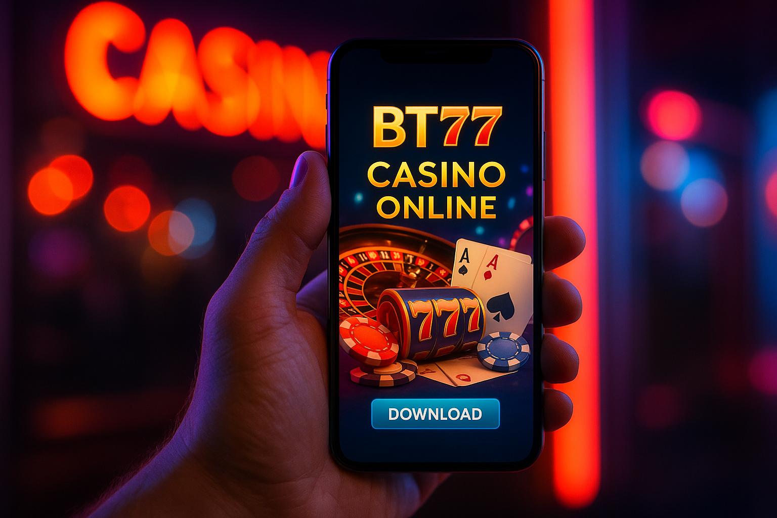 Baixar o BT777 Cassino App