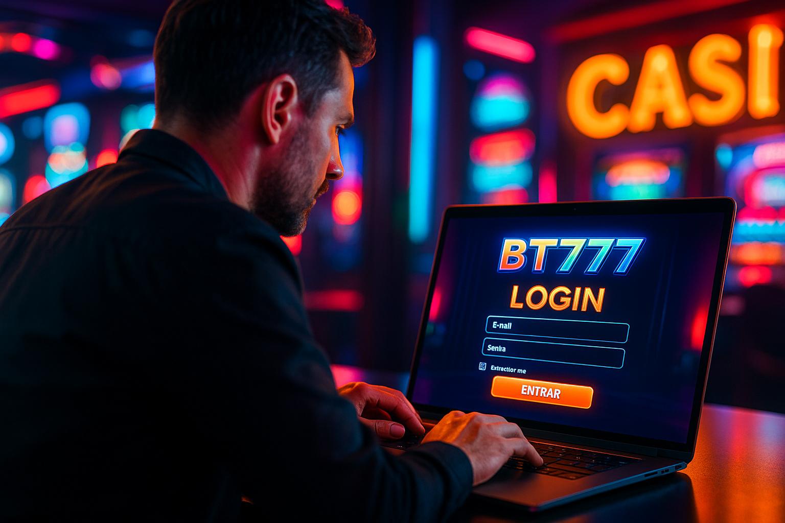 Login no Cassino BT777