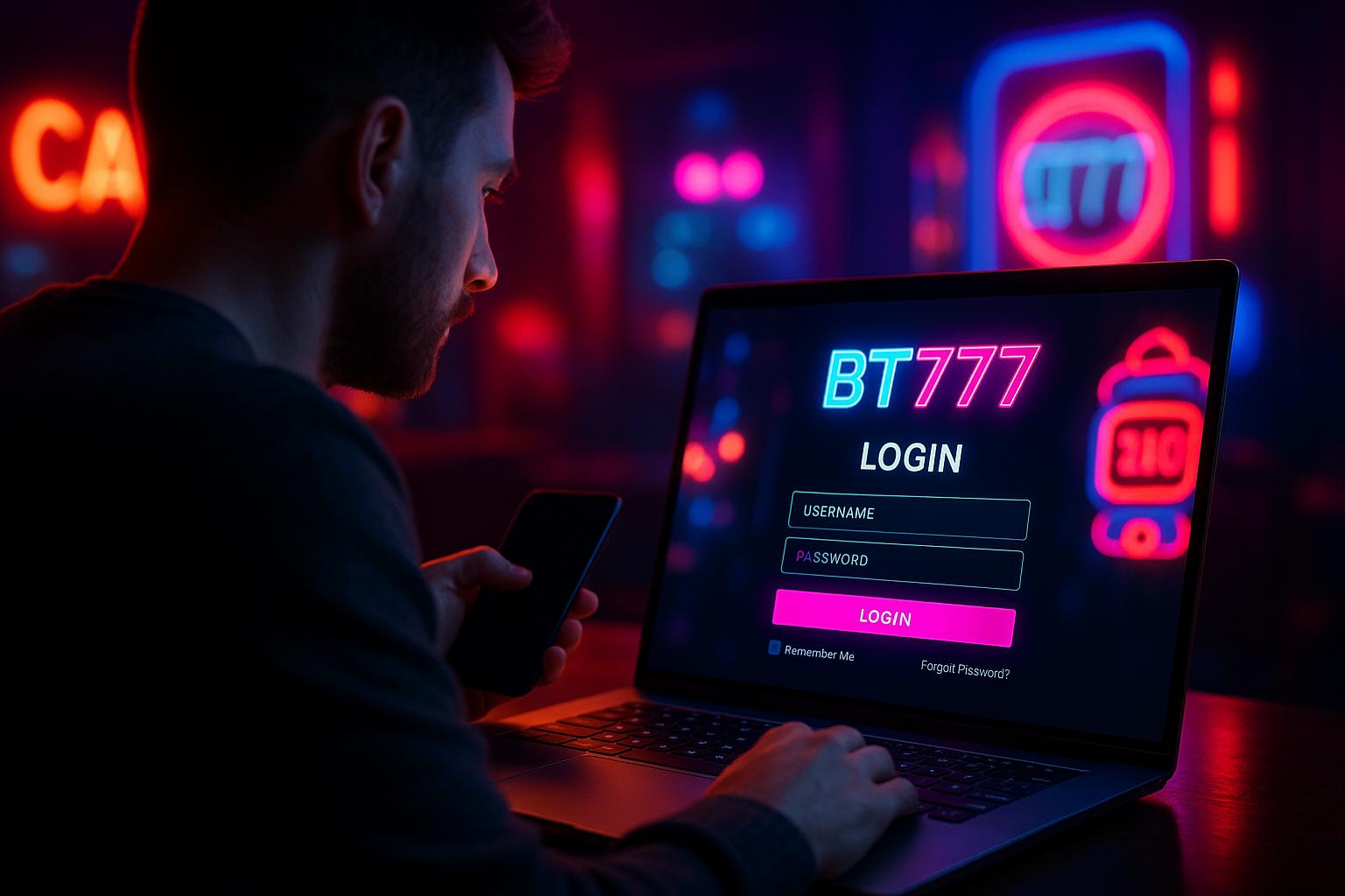 Registro na BT777 Garante Acesso a uma Vasta Seleção de jogo